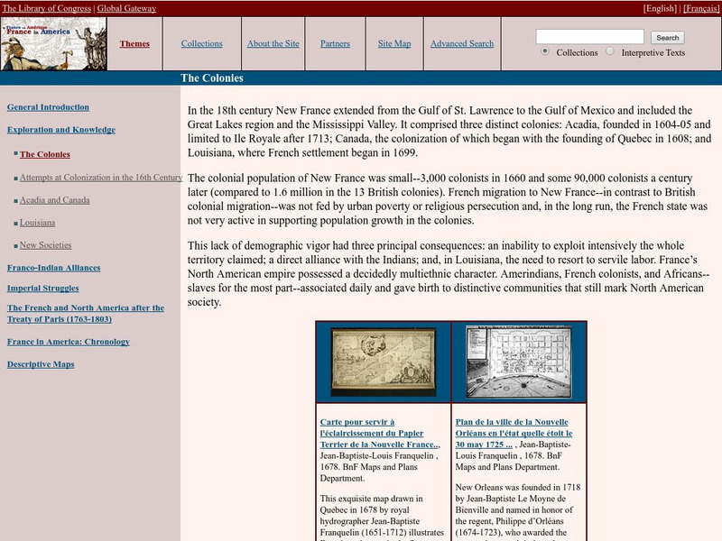 Loc: France in America Website Loc: France in America Website