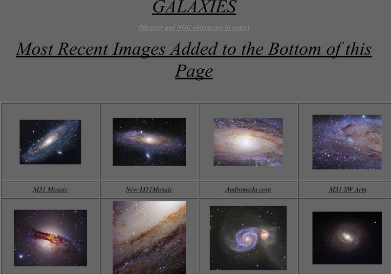 Astrophotography: Galaxies Graphic Astrophotography: Galaxies Graphic