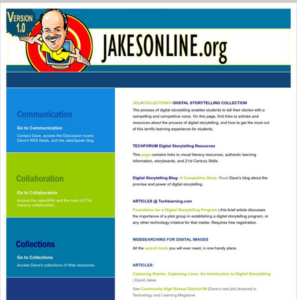 Jakes Online: Digital Storytelling Website Jakes Online: Digital Storytelling Website