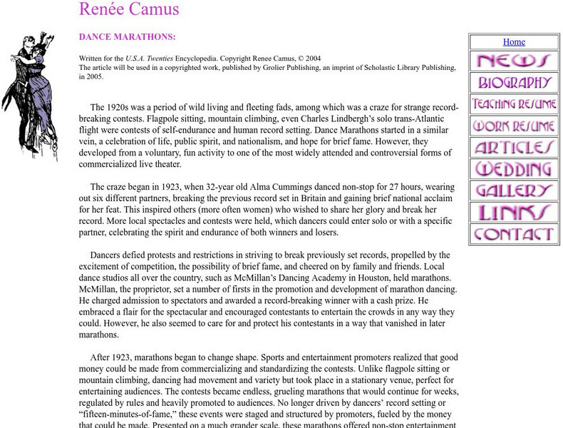 Dance Marathons Handout