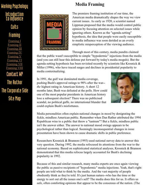 Media Framing Activity Media Framing Activity