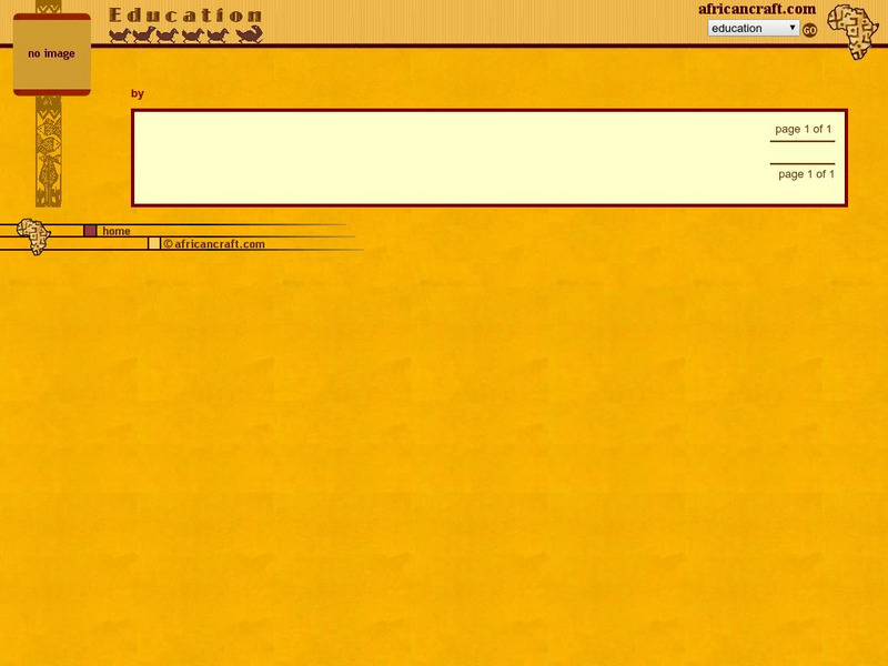Kente Paper Weaving Lesson Plan Kente Paper Weaving Lesson Plan