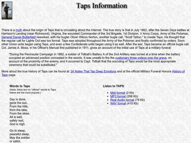 Taps Information Website Taps Information Website