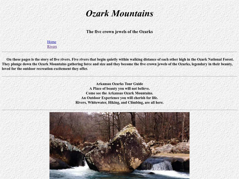 Ozark Mountains Website Ozark Mountains Website