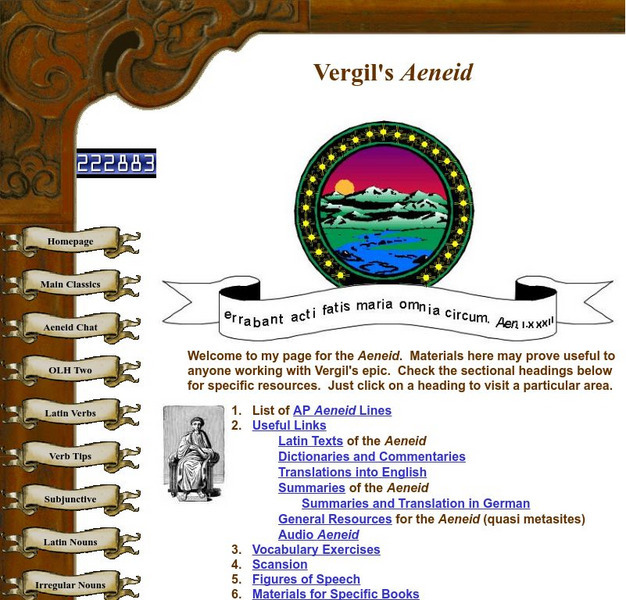 Abney Website: Ap Vergil's Aeneid Unit Plan Abney Website: Ap Vergil's Aeneid Unit Plan
