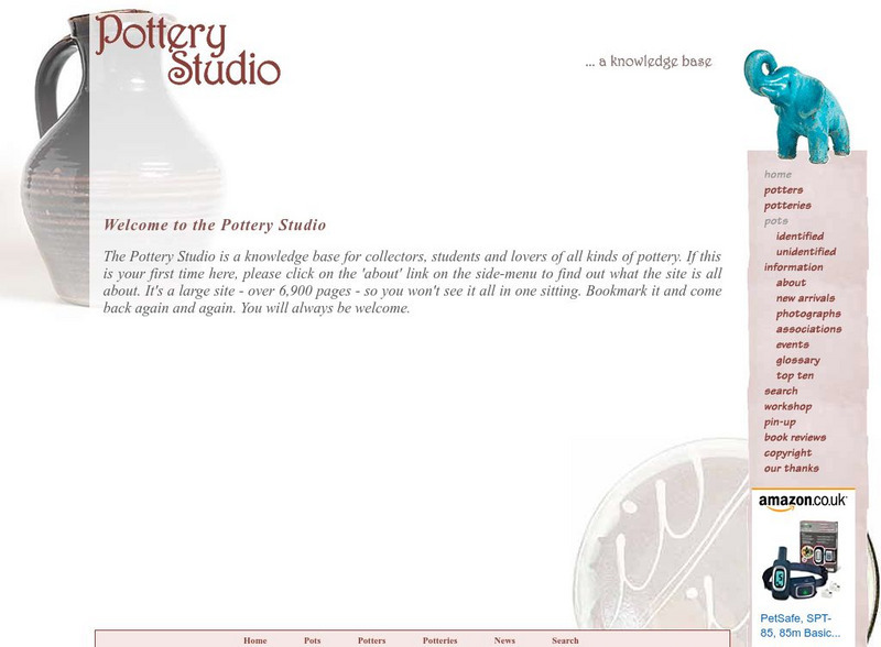 Pottery Studio Website Pottery Studio Website