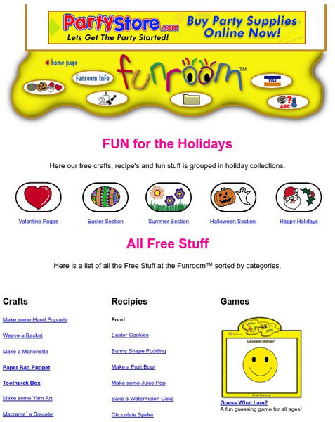 Funroom Website
