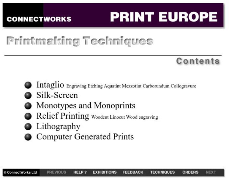Printmaking Techniques Handout Printmaking Techniques Handout