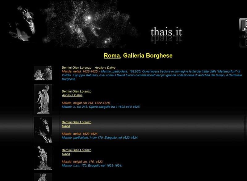 Rome, Galleria Borghese: Italian Sculpture Graphic Rome, Galleria Borghese: Italian Sculpture Graphic