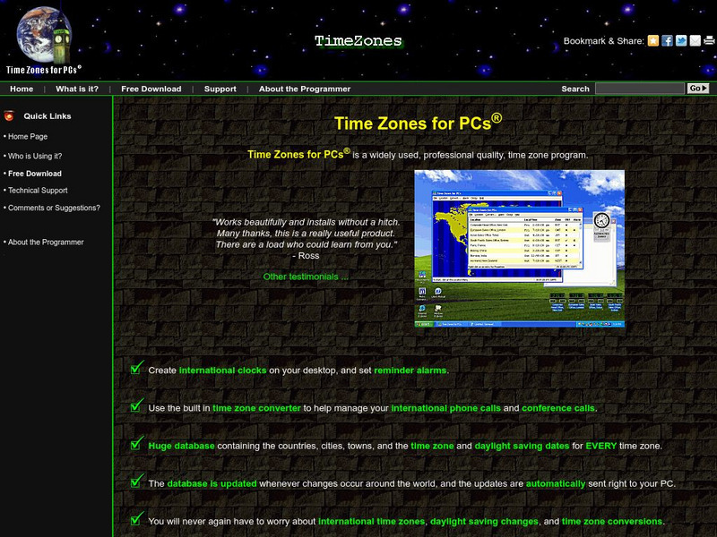 Time Zones for P Cs Interactive Time Zones for P Cs Interactive