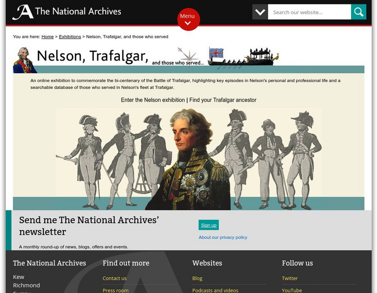 Nelson, Trafalgar and Those Who Served Website Nelson, Trafalgar and Those Who Served Website