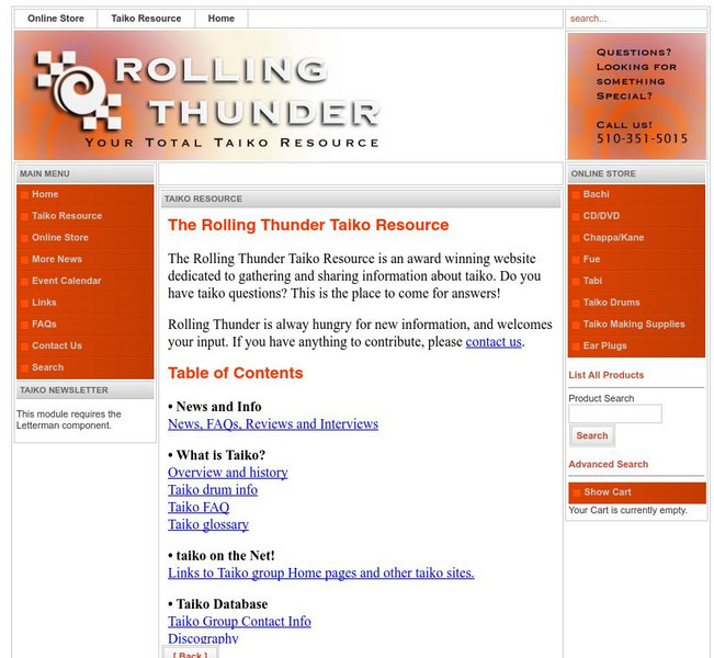Taiko: Japanese Drumming Style Website Taiko: Japanese Drumming Style Website