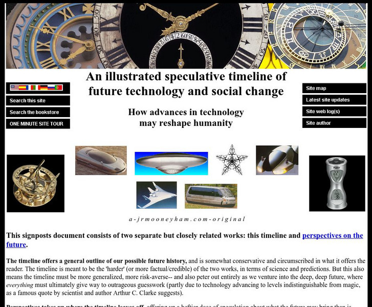 An Illustrated Speculative Timeline of Future Technology Website An Illustrated Speculative Timeline of Future Technology Website