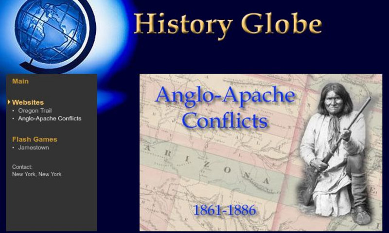 History Globe: Anglo Apache Conflicts Website