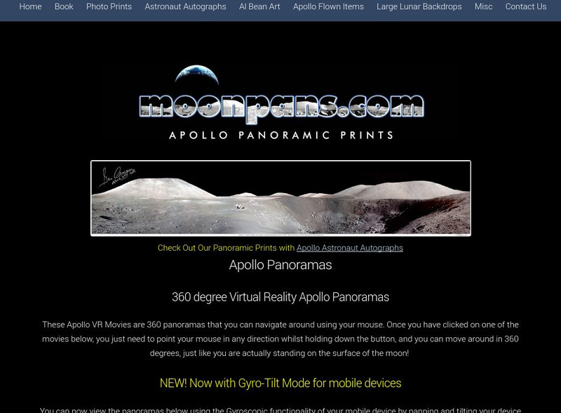 Apollo Qtvr Panoramas Website Apollo Qtvr Panoramas Website