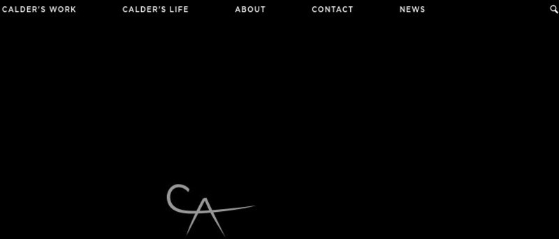 Calder Foundation Website Calder Foundation Website