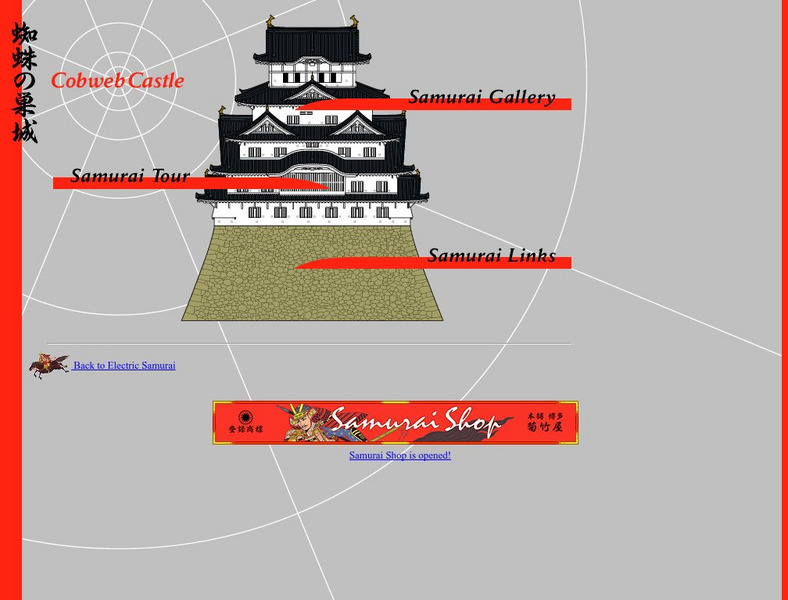 Electric Samurai: Cobweb Castle Interactive