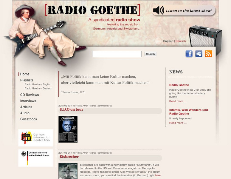 Radio Goethe Audio Radio Goethe Audio