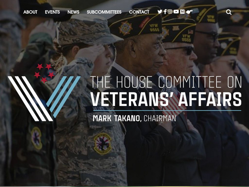 House Committee on Veterans' Affairs Website House Committee on Veterans' Affairs Website