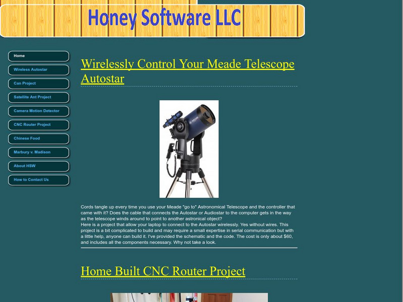 Honey Software: Personal Video Telecommunications Website Honey Software: Personal Video Telecommunications Website