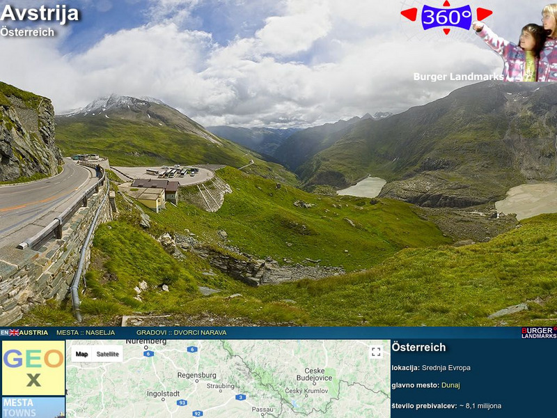 Austria Landmarks: Virtual Panoramic Tours Graphic Austria Landmarks: Virtual Panoramic Tours Graphic