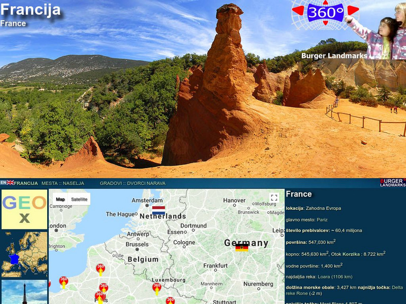 France Landmarks: Virtual Panoramic Tour Graphic France Landmarks: Virtual Panoramic Tour Graphic