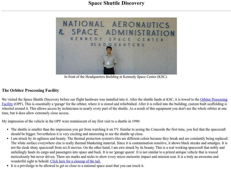 Space Shuttle Discovery Graphic