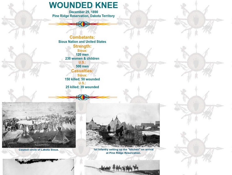Old West: Wounded Knee Graphic