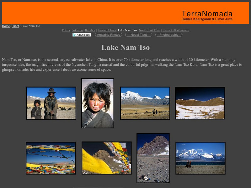 Lake Nam Tso Graphic