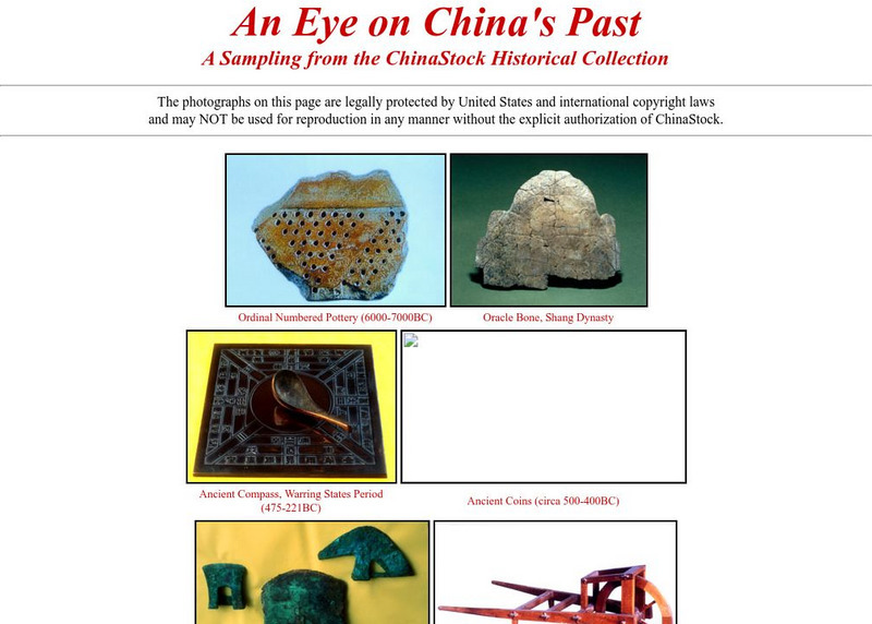 An Eye on China's Past Graphic An Eye on China's Past Graphic