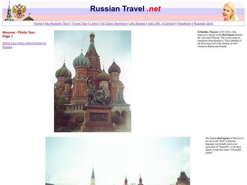 Russian Travel: Moscow Photo Tour Graphic