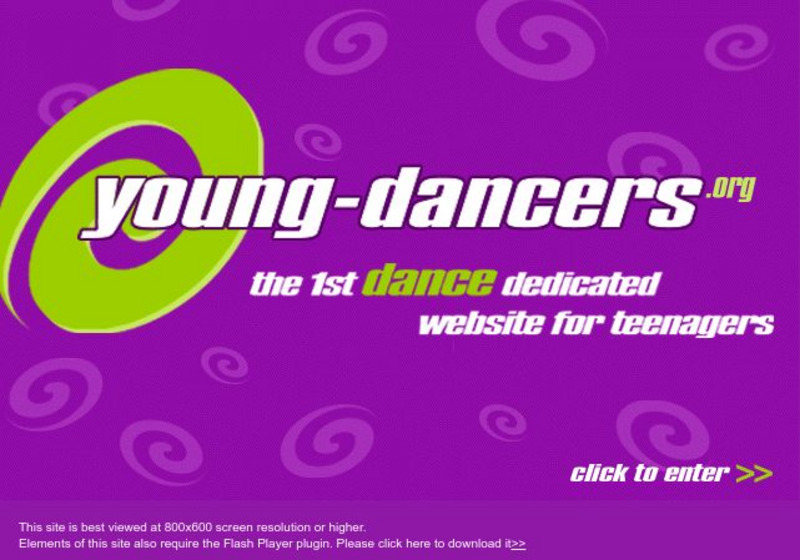 Young Dancers the 1st Dance Dedicated Site for Teens Website