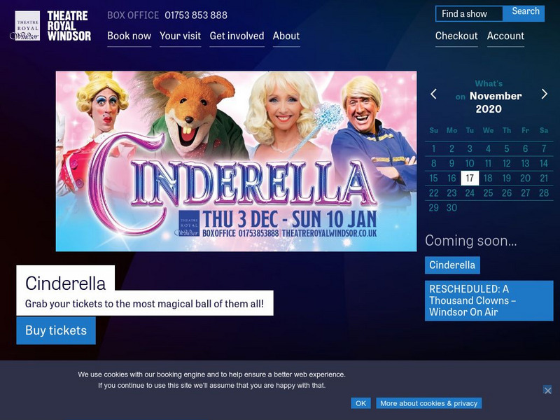 Uk Theatres on Line: Theatre Royal Windsor Website Uk Theatres on Line: Theatre Royal Windsor Website