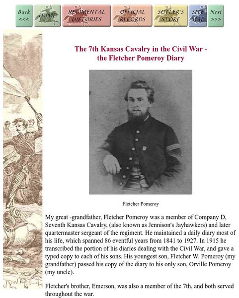 The 7th Kansas Cavalry in the Civil War Website The 7th Kansas Cavalry in the Civil War Website