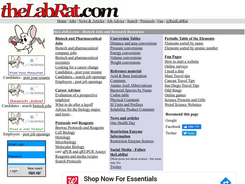 The Lab Rat Website The Lab Rat Website