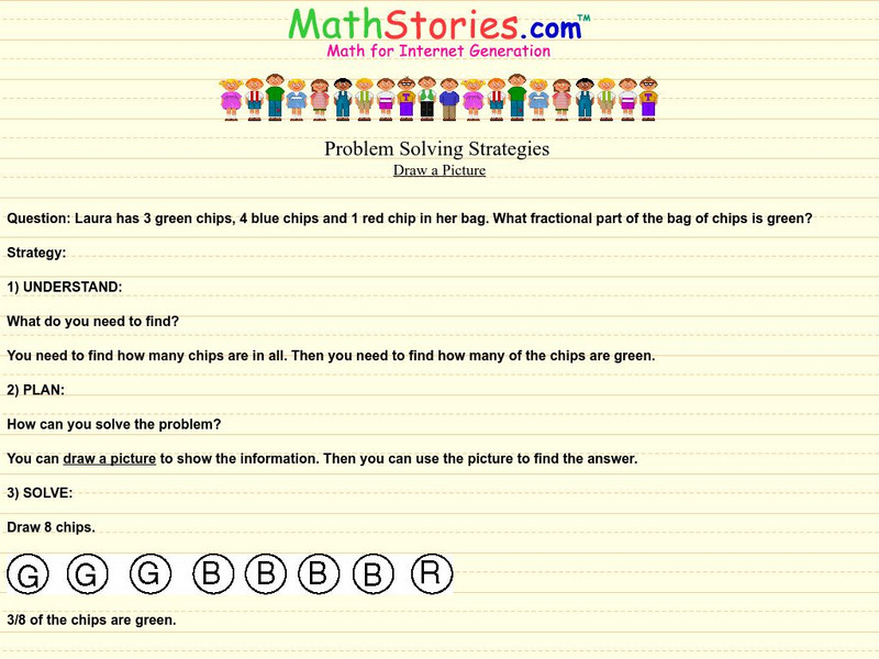 Math Stories: Draw a Picture Activity Math Stories: Draw a Picture Activity