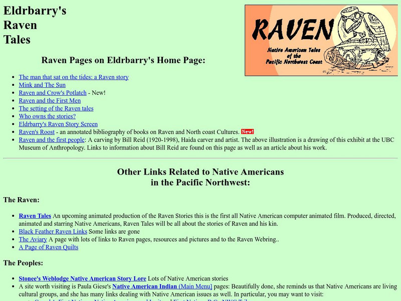 Eldrbarry's Raven Tales Activity Eldrbarry's Raven Tales Activity