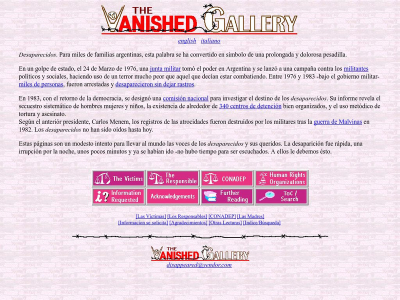 The Vanished Gallery Activity The Vanished Gallery Activity