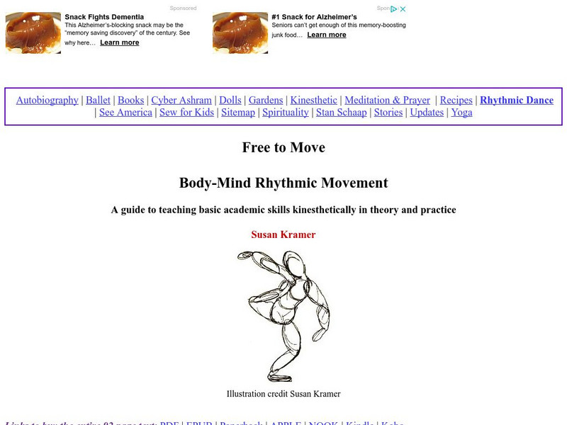 Susan Kramer: Body Mind Rhythmic Movement Website Susan Kramer: Body Mind Rhythmic Movement Website