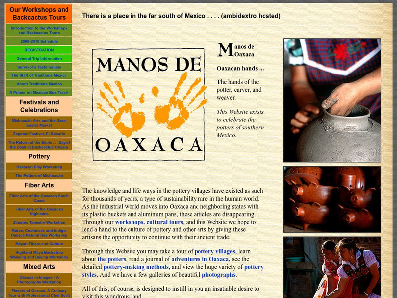 Manos De Oaxaca Website Manos De Oaxaca Website
