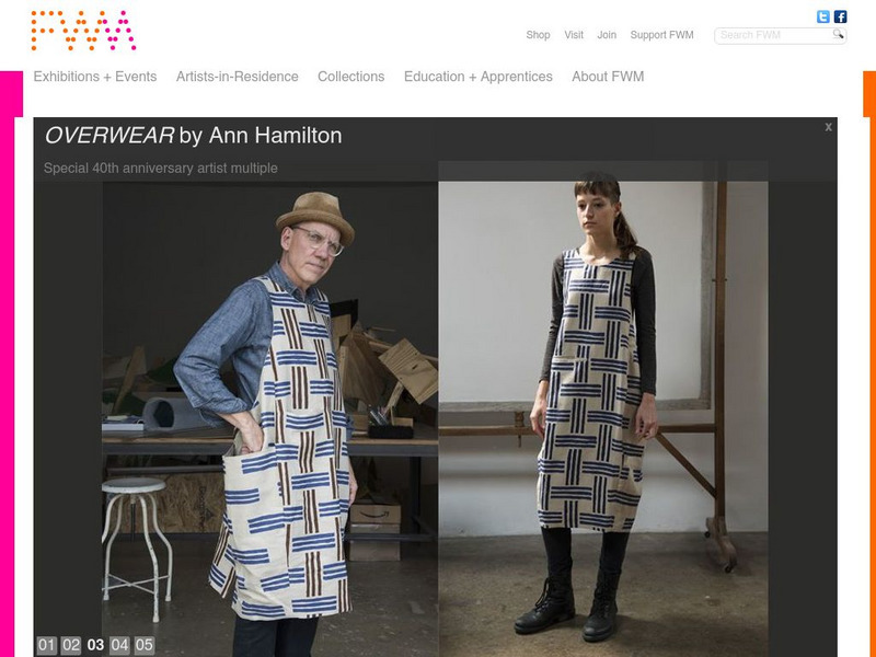 The Fabric Workshop and Museum Website The Fabric Workshop and Museum Website