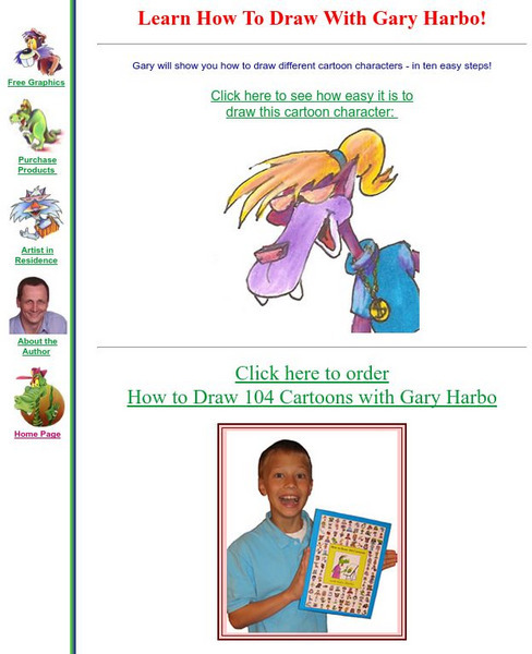 Learn How to Draw With Gary Harbo Activity