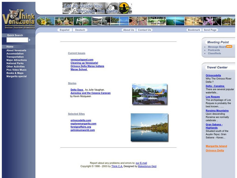 Think Venezuela Website Think Venezuela Website