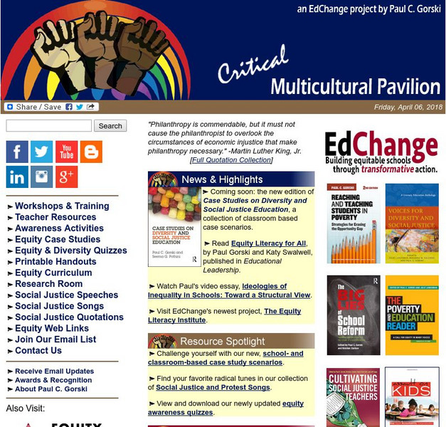 Multicultural Pavilion: A Diversity Newsletter Website Multicultural Pavilion: A Diversity Newsletter Website