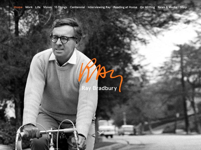 Ray Bradbury Home Page Activity
