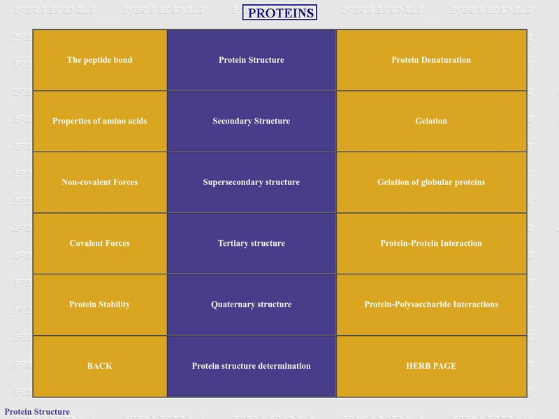 Friedli Herbs: Proteins Website Friedli Herbs: Proteins Website