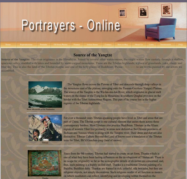 Chinese Portayers: The Yangtze Website Chinese Portayers: The Yangtze Website