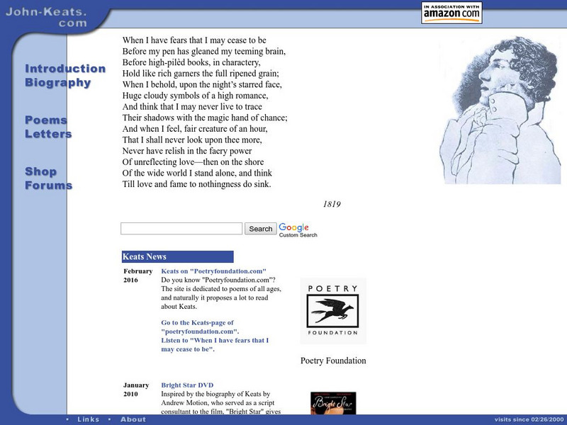 John keats.com Activity John keats.com Activity