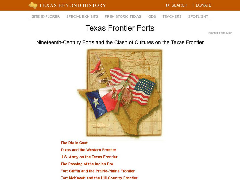 19th Century Forts: Texas Frontier Clash of Cultures Handout