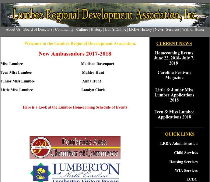 Lumbee River Pathways Website Lumbee River Pathways Website